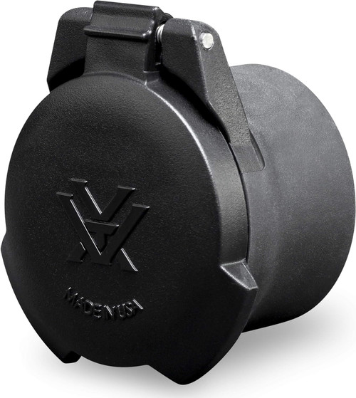 Vortex Optics Defender Flip Cap Front Lens Rifle Scope Cover Black O-50