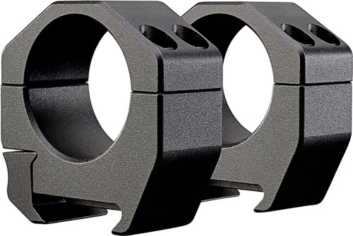Vortex Precision Matched 1" Rifle Scope Rings Low Height Black