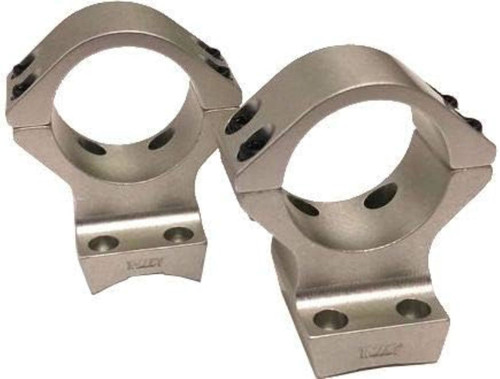 Talley 1 Inch Medium Browning X Bolt Scope Mounts Silver S940735