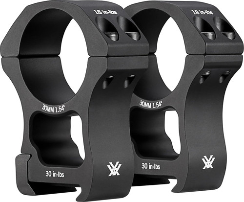 Vortex Optics Pro Series Rifle Scope Rings 30 MM Extra High Black PR30-XH