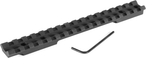 EGW Savage Round Back Short Action 0 MOA Tactical Scope Mount Black 41000