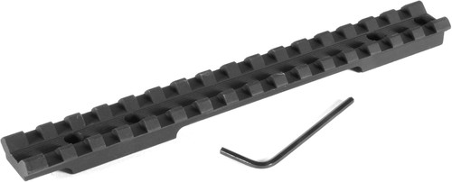 EGW Savage Round Back Short Action 0 MOA Tactical Scope Mount Black 41000