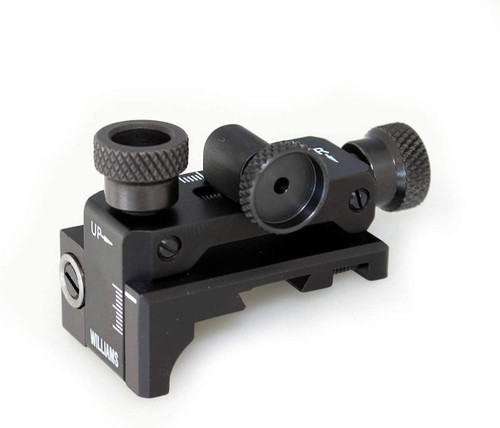 Williams Gun Sight WMS FP AG Receiver Peep Sight Target Knobs 3/8 Dovetail