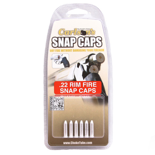 Carlson's .22 LR Rimfire Snap Caps 6 Count -  00056