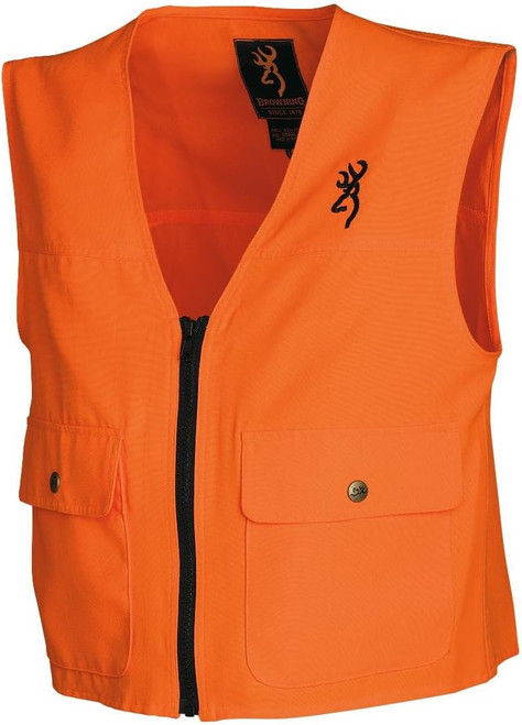 Browning Junior Safety Vest Blaze Orange Size X-Large 3055000104 XL NEW