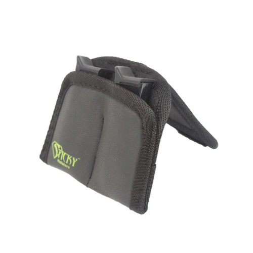 Sticky Holsters Dual Mini Mag Pouch Single Stack Black - DMMP