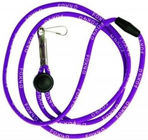 Fox 40 Breakaway Neck Lanyard Purple 3/16" Diameter 100-0801
