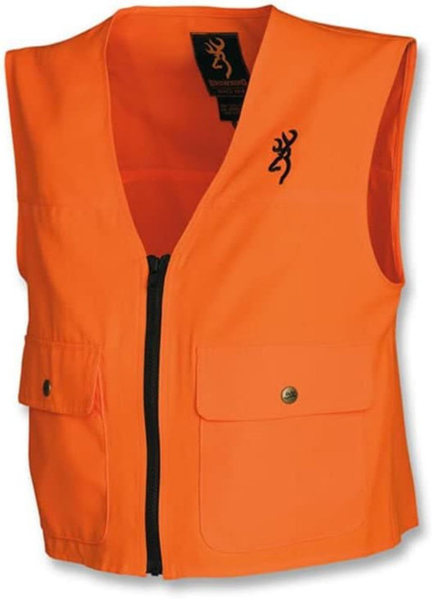 Browning Junior Safety Vest Blaze Orange Size Medium 3055000102 NEW