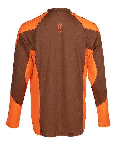 Browning NTS Upland Long Sleeve Shirt Blaze Medium 3011820102
