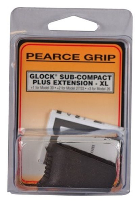 Pearce Grip Extension Plus for Glock 26, 27, 33, and 39 - PG-39