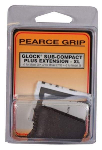Pearce Grip Extension Plus for Glock 26, 27, 33, and 39 - PG-39
