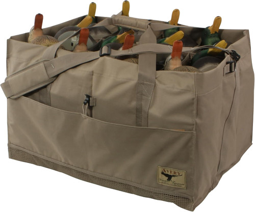 Avery 12 Slot Duck Decoy Bag, Field Khaki - 00156