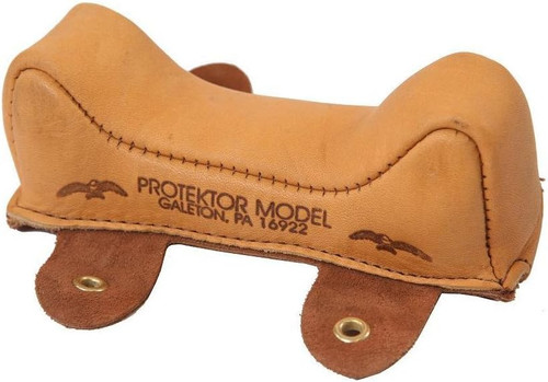 Protektor Model - #3 Leather Wide Front Owl Shooting Rest Bag - MADE IN USA