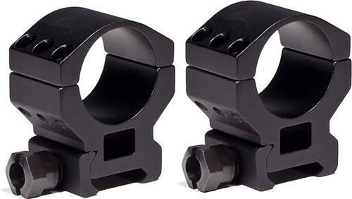 Vortex Tactical 30mm High Scope Rings, 2 Pack, Black - TRH-2Pk
