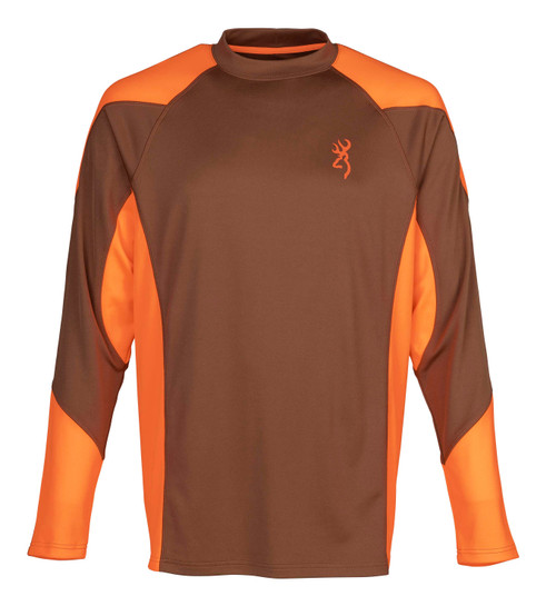 Browning NTS Upland Long Sleeve Shirt Blaze Extra Large 3011820104