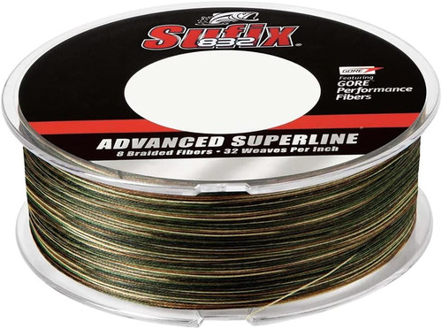 Sufix 832 Advanced Superline 10 Lb, 600 Yards, Camo - 660-210CA