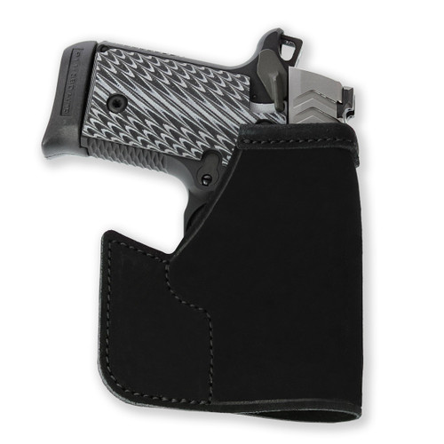 Galco Pocket Protector Holster for Ruger LCP, Ambidextrous, Black - PRO436B