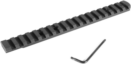 EGW HD Tikka T3 Picatinny Rail Scope Mount 0 MOA, Black - 80500