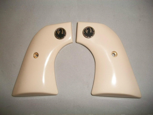 Ruger New Vaquero 50th Anniversary Blackhawk Simulated Ivory Grips
