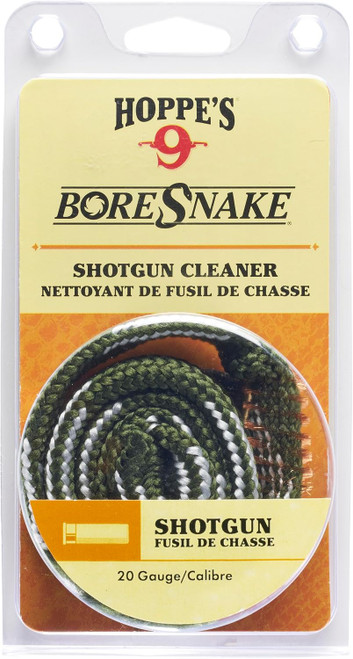 Hoppe's Bore Snake Bore Cleaner 20 Ga Shotgun Quick Cleaning Boresnake