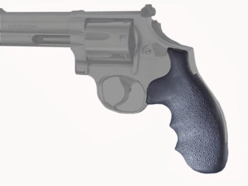 Hogue Grips Round Butt Rubber Monogrip  S&W K or L Frame Models 19 66