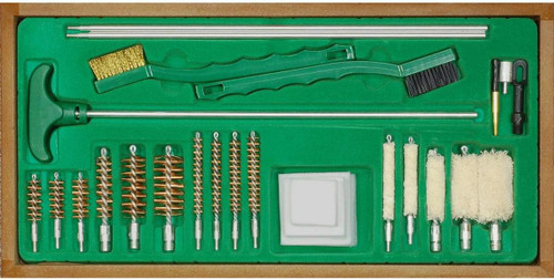 Remington Sportsman 27 Piece Gun Cleaning Kit Rifles Shotguns Pistols 19054