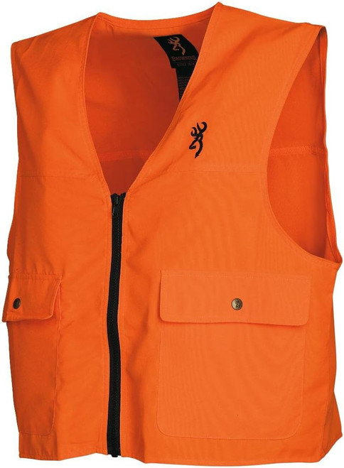 Browning Safety Vest, Blaze Orange - Size 2XL - 3051000105
