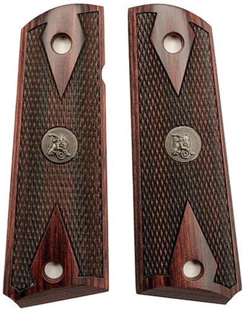 Pachmayr Renegade Custom Wood Laminate Grips 1911 Pistol, Rosewood