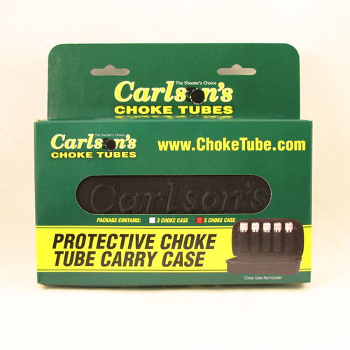 Carlson's Protective Choke Tube Carry Case, Holds 5 Tubes - 00400