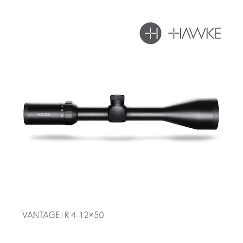 Hawke Vantage 4-12x50 L4A IR Rifle Scope, 1" 14254