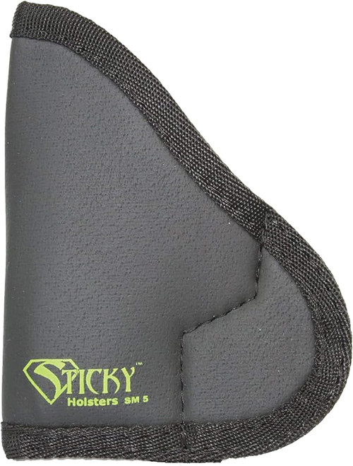Sticky Holsters SM-5 Glock 42 Synthetic Rubber Black w/Green Logo