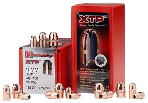 Hornady 35571 XTP 9mm .355 124 gr Hollow Point 100 Per Box