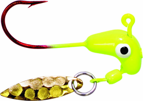 Blakemore Road Runner Willow Blade, 1/8 Oz, Chartreuse - C-163-012