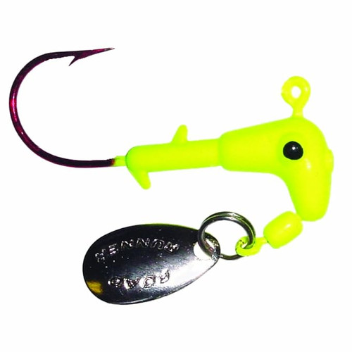 Blakemore Road Runner Bleeding Bait, 1/8 Oz, Chartreuse - C-153-012