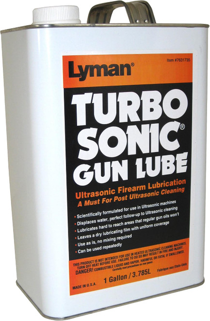 Lyman Products Turbo Sonic Parts Lubricant, 1 Gallon - 7631735