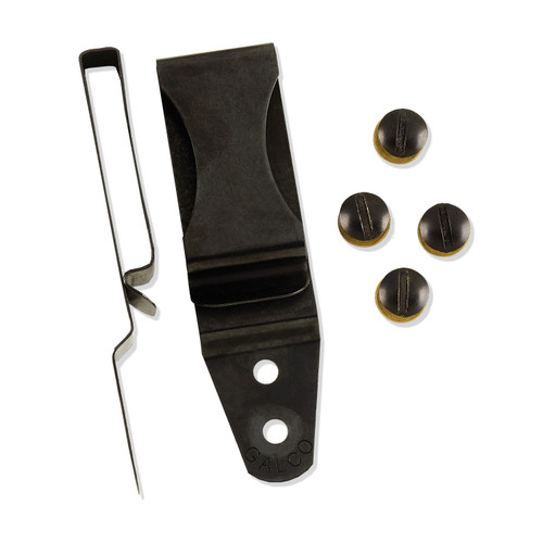 Galco 1 3/4" Ambidextrous Metal Clip, Black - CLP175