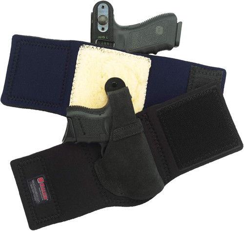 Galco Ankle Lite RH Holster Compatible With Ruger LCR 38 Black