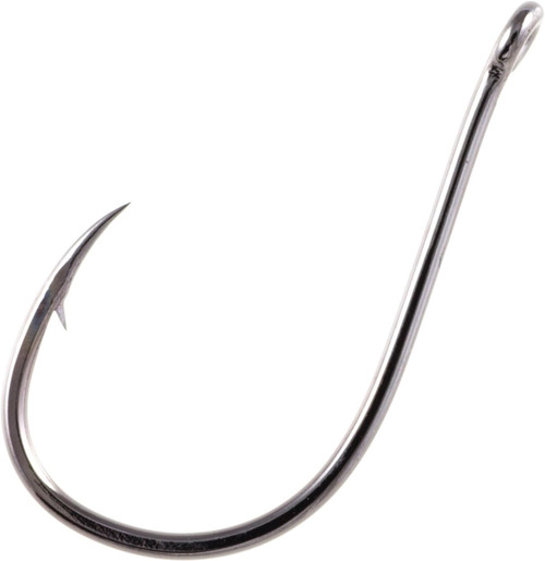 Owner Hooks Chrome Mosquito Light Wire Hook Size 2/0 6 Pack 5177-121