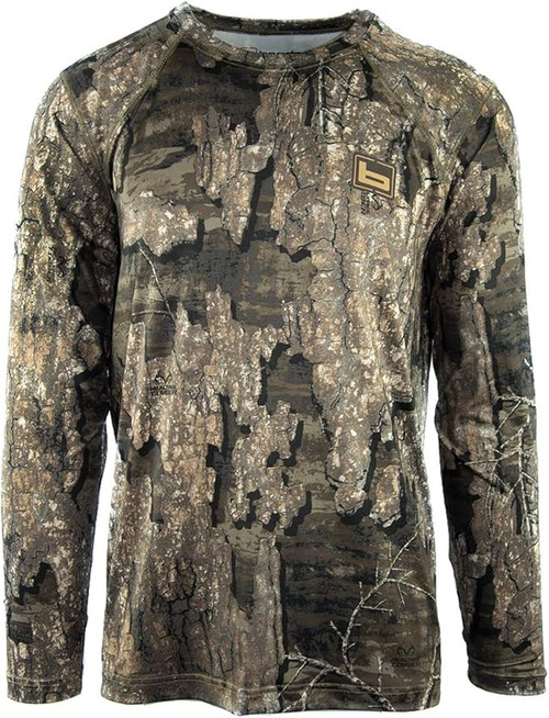 Banded Tech Stalker Mock Shirt Timber Camo Extra Large