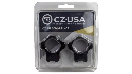 CZ 457 30mm Aluminum Rifle Scope Rings 11mm Dovetail 40087