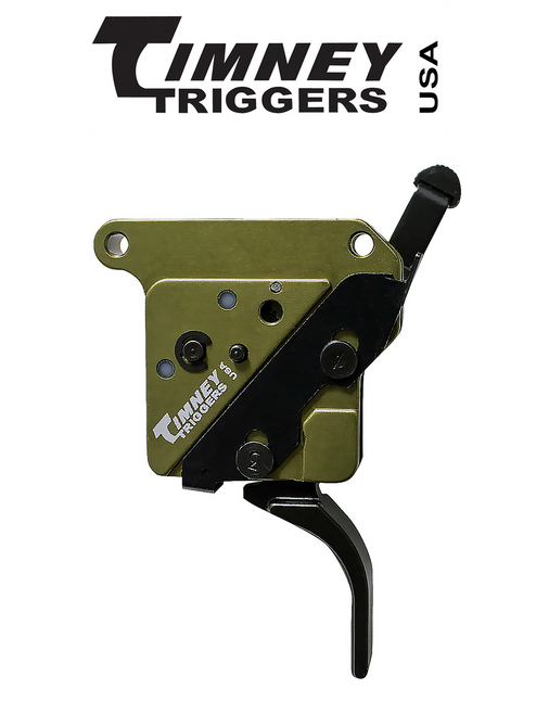 Timney Triggers Remington 700 RH Straight Elite Hunter Black Trigger 517-V2