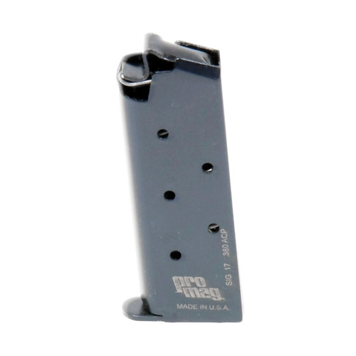 ProMag Sig Sauer P238 380 ACP 6 Round Magazine Blued SIG 17 ProMag Sig Sauer P238 380 ACP 6 Round Magazine Blued SIG 17