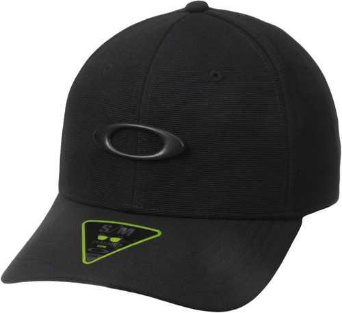 Oakley Men's Tin Can Cap Black Carbon Fiber LG XL