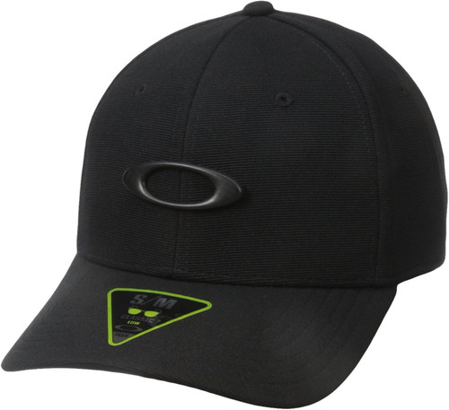 Oakley Men's Tin Can Cap Black Carbon Fiber LG XL
