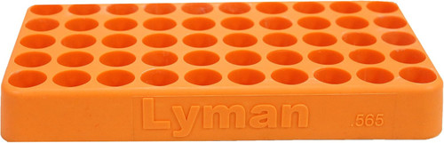 Lyman Custom Fit Loading Block .565 Diameter Orange 7728094 NEW