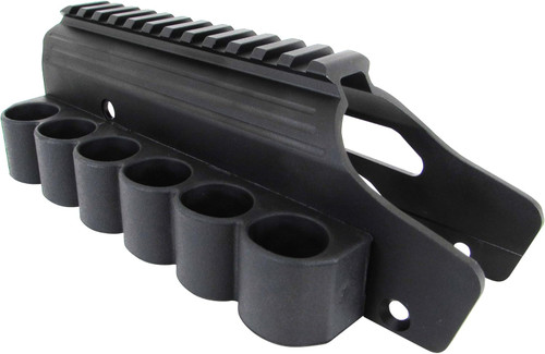 TacStar Shotgun Railmount with Sidesaddle 6 Round 12Ga Mossberg 500 590