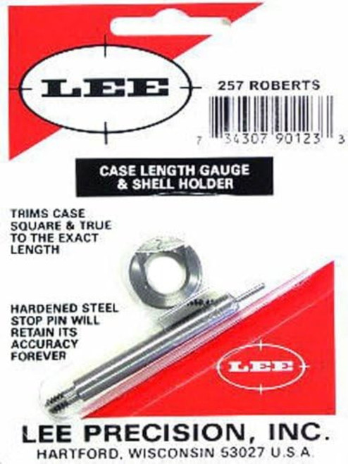 Lee Precision 257 Roberts 257 Ackley Case Length Guage & Shell Holder 90123 Lee Precision 257 Roberts 257 Ackley Case Length Guage & Shell Holder 90123