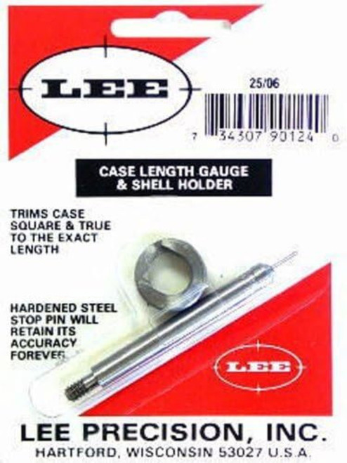 Lee Precision 25/06 Remington Rem Case Length Gauge & Shell Holder 90124 Lee Precision 25/06 Remington Rem Case Length Gauge & Shell Holder 90124