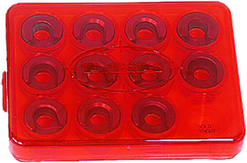 Lee Precision Auto Prime Shellholder Storage Box Red 90196