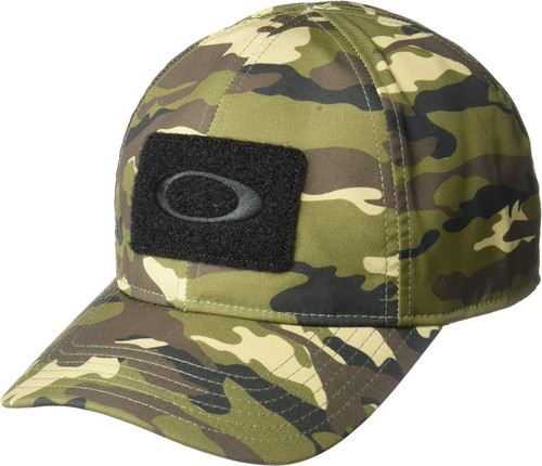 Oakley Men's Si Cap Core Camo Woodland Fits Small and Medium